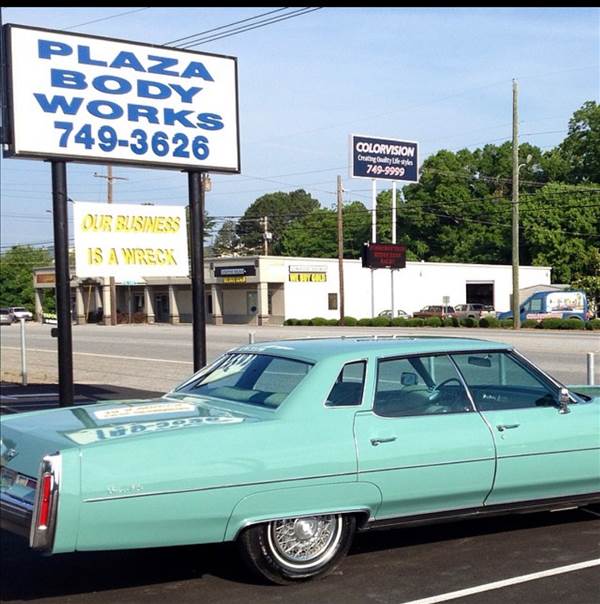 Plaza Body Works, Inc. 3407 Pepperell Pkwy, Opelika, AL 36801 Plaza Body Works, Inc. Logo