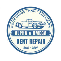 Alpha & Omega Dent Repair & Collision Logo