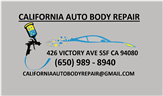 California Auto Body Repair 426 Victory Ave, South San Fr, CA 94080 California Auto Body Repair Logo