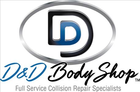 D & D Body Shop 955 N. AMPHLETT BLVD., San Mateo, CA 94401 D & D Body Shop Logo