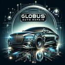 Globus Auto Repair 7155 Foothill Blvd, Tujunga, CA 91042 Globus Auto Repair Logo