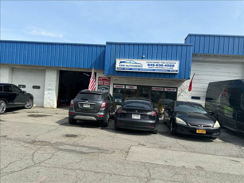 C&E Auto Body 952 Homestead Ave, Maybrook, NY 12543 C&E Auto Body Logo