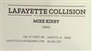 Lafayette Collision Logo