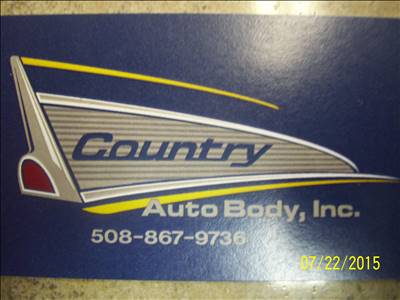 Country Auto Body 69 Donovan Road, North Brookfield, MA 01535 Country Auto Body Logo