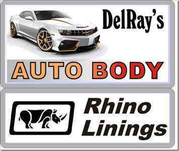 Del Ray's Auto Body 1493 North Main, Cedar City, UT 84721 Del Ray's Auto Body Logo