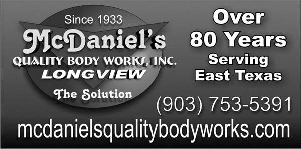 Mcdaniels Quality Body Works 404 E Marshall Ave, Longview, TX 75601 Mcdaniels Quality Body Works Logo
