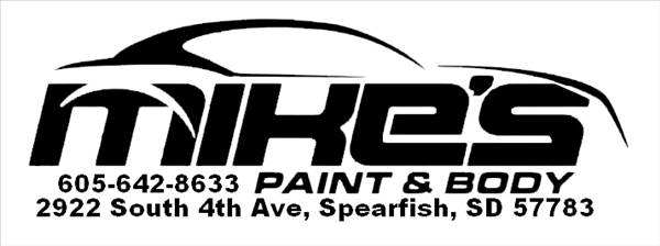 Mike's Paint & Body 2922 S 4th Ave, Spearfish, SD 57783 Mike's Paint & Body Logo
