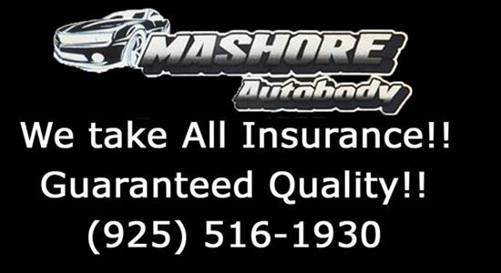 Mashore Auto Body & Paint Logo