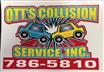 OTT's Collision 3522 S Warsaw Rd Rt 19, Warsaw, NY 14569 OTT's Collision Logo