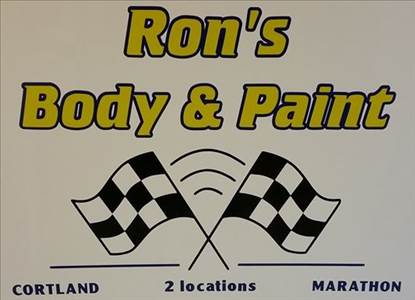 Ron's Body & Paint - Cortland Logo