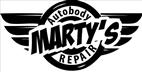Marty's Auto Body Repair 1235 Hilton Parma Corners Rd, Hilton, NY 14468 Marty's Auto Body Repair Logo
