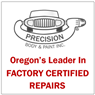 Precision Body & Paint of Gresham 2515 NW ELEVEN MILE AVE, Gresham, OR 97030 Precision Body & Paint of Gresham Logo