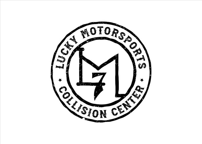 Lucky Motorsports Collision Center Logo