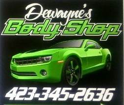 Dewayne's Body Shop LLC 176 Horton Road, Surgoinsville, TN 37873 Dewayne's Body Shop LLC Logo