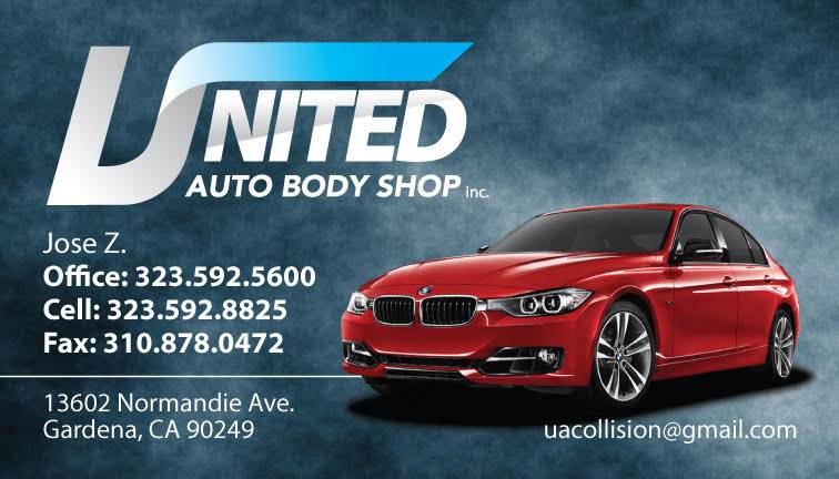 United Auto Body Shop Inc, 13602 S. Normandie Ave, Gardena, CA 90249 United Auto Body Shop Inc, Logo