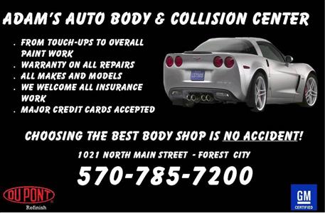 Adam's Body Shop Logo
