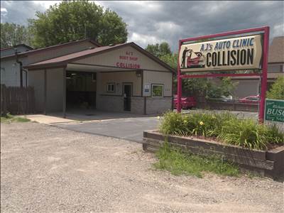 Ajs Home Town Collision LLC 225 Brockway Rd, Yale, MI 48097 Ajs Home Town Collision LLC Logo
