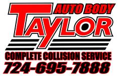 Taylor Auto Body & Associates 8016 Steubenville Pike, Oakdale, PA 15071 Taylor Auto Body & Associates Logo