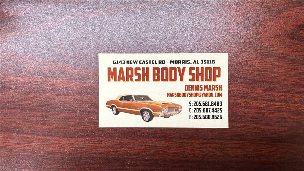 Marsh Body Shop, Inc. 6143 New Castle Rd, Morris, AL 35116 Marsh Body Shop, Inc. Logo