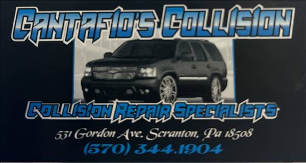 Cantafio's Collision Center Logo