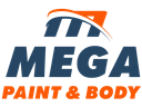 Mega Paint and Body Logo