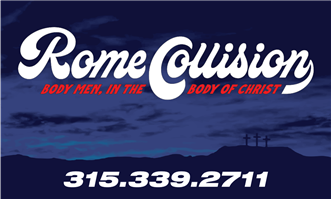 Rome Collision 5829 Rome Taberg Rd., Rome, NY 13440 Rome Collision Logo