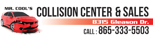 Mr. Cool's Collision Center 8315 Gleason Drive, Knoxville, TN 37919 Mr. Cool's Collision Center Logo