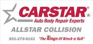 CARSTAR Allstar Collision 522 Railroad Street, Corona, CA 92882 CARSTAR Allstar Collision Logo