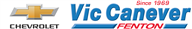 Vic Canever Chevrolet 3000 Owen Rd., Fenton, MI 48430 Vic Canever Chevrolet Logo