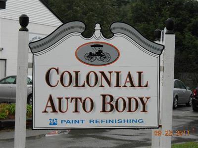 Colonial Auto Body 231 Main St, Plaistow, NH 03865 Colonial Auto Body Logo