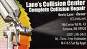 Lane's Collision Center Logo