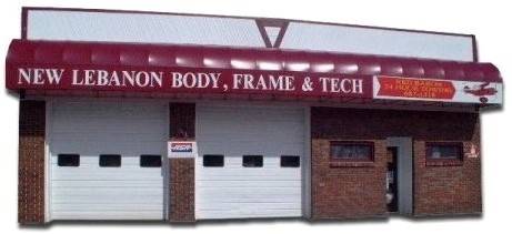 New Lebanon Body,Frame & Tech Logo