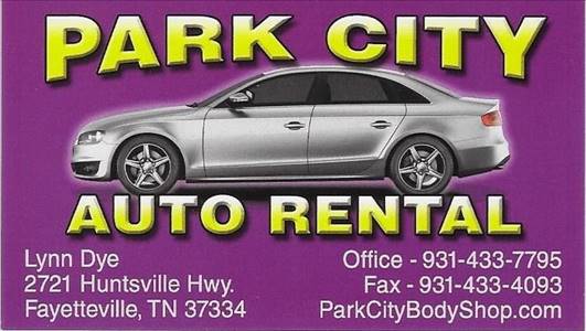 Park City Body Shop 2721 Huntsville Hwy, Fayetteville, TN 37334 Park City Body Shop Logo