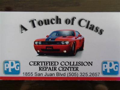 A Touch of Class Inc. 1855 San Juan Blvd, Farmington, NM 87401 A Touch of Class Inc. Logo