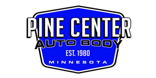 Pine Center Auto Body Logo
