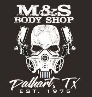 M & S Body Shop PO BOX 878, Dalhart, TX 79022 M & S Body Shop Logo