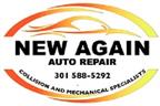 New Again Auto Repair LLC 9200 Talbot Ave, Silver Spring, MD 20910 New Again Auto Repair LLC Logo
