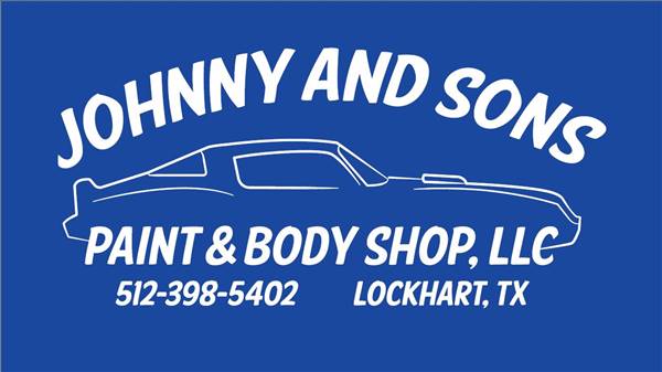 Johnny and Sons Paint and Body Shop 400 Blackjack St, Lockhart, TX 78644 Johnny and Sons Paint and Body Shop Logo