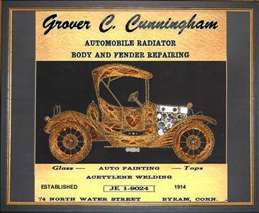 Grover C. Cunningham Auto Body Shop Inc. Logo