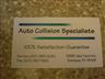 Auto Collision Specialists 3893 Tank Farm Rd, Emmaus, PA 18049 Auto Collision Specialists Logo