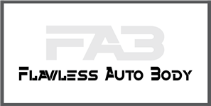 Flawless Auto Body Logo