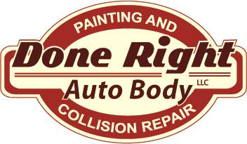 Done Right Auto Body 4196 AA Highway, Maysville, KY 41056 Done Right Auto Body Logo