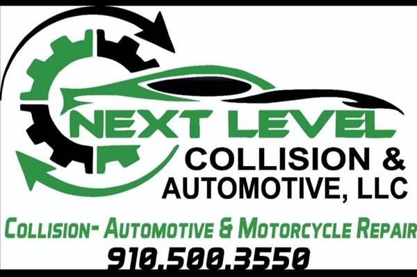 Next Level Collision & Automotive, LLC 443 Gillespie St., Fayetteville, NC 28301 Next Level Collision & Automotive, LLC Logo