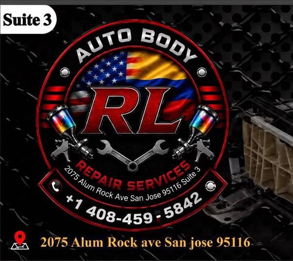 Rl Auto Body Repair Services Logo