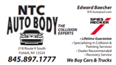 Ntc Auto Body Logo