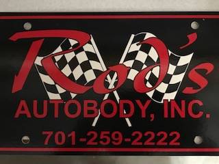 Rod's Auto Body Inc 121 1st St, Michigan, ND 58259 Rod's Auto Body Inc Logo