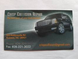 Crisp Collision Repair Logo