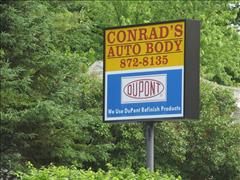 Conrad's Auto Body Shop 19 Clairmont Ave, Oakland, ME 04963 Conrad's Auto Body Shop Logo