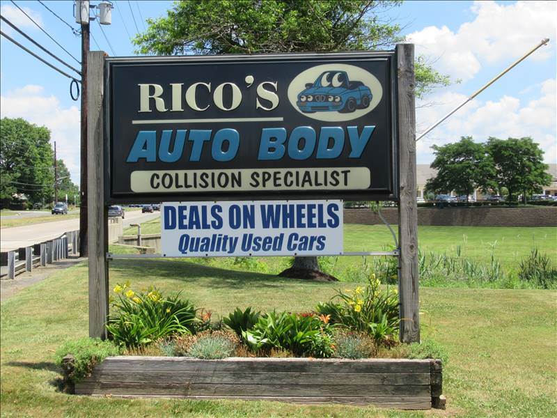 Rico's Auto Body Inc. 601 Route 130, Robbinsville, NJ 08691 Rico's Auto Body Inc. Logo