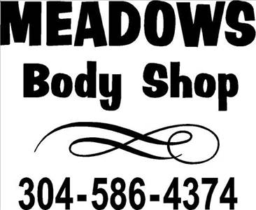 Meadows Body Shop PO BOX 514, Eleanor, WV 25070 Meadows Body Shop Logo